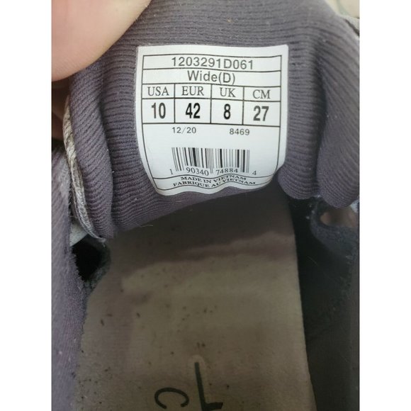 Brooks Adrenaline 21 Running Shoes Mens Size 10 Wide D Sneakers Athletic Gray - Picture 10 of 12